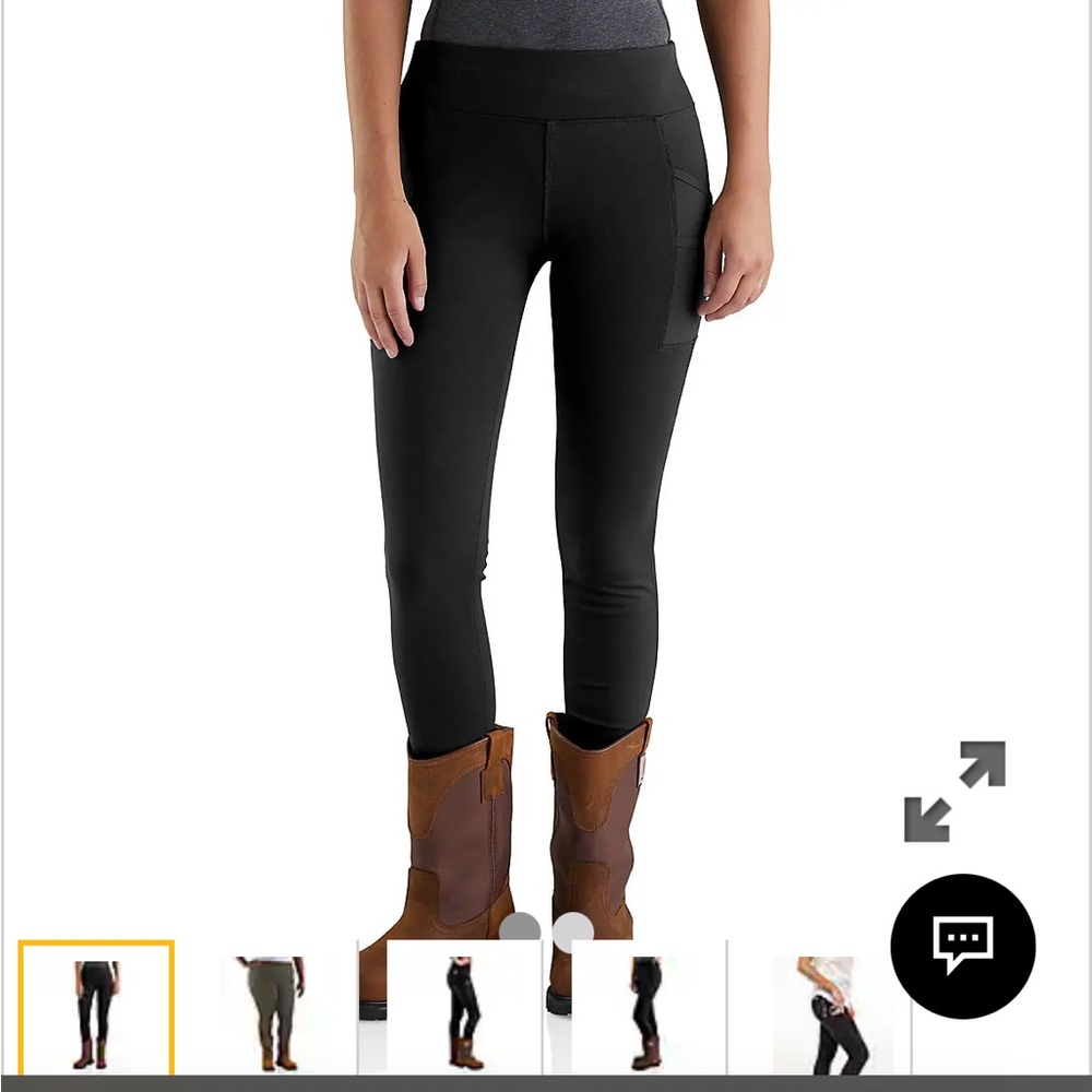 Women’s Carhartt force lightweight pocket legging new with Tags